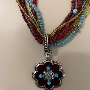 Multi bead necklace